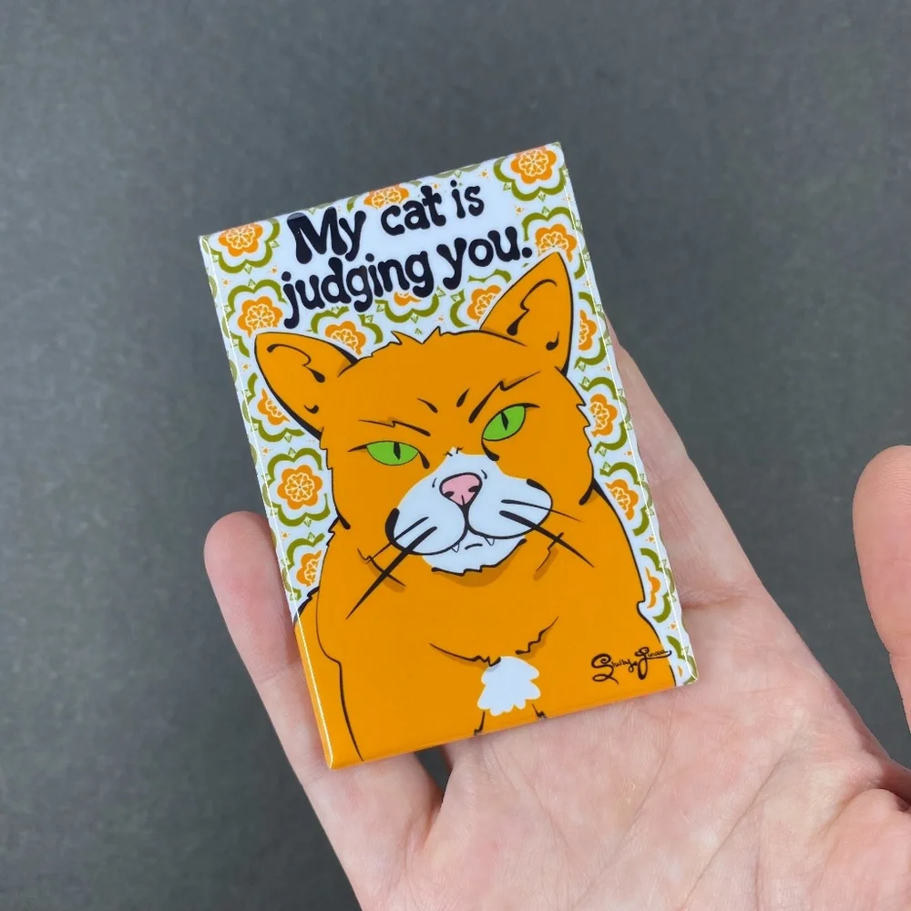 Funny Cat Magnet 